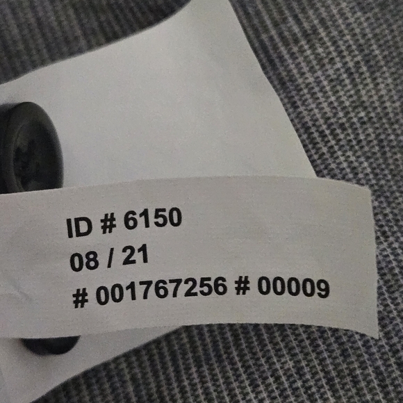 Express Women's L Gray Button-Up Shirt Long Sleeve Buttoned Collar Chest Pocket - Picture 15 of 16